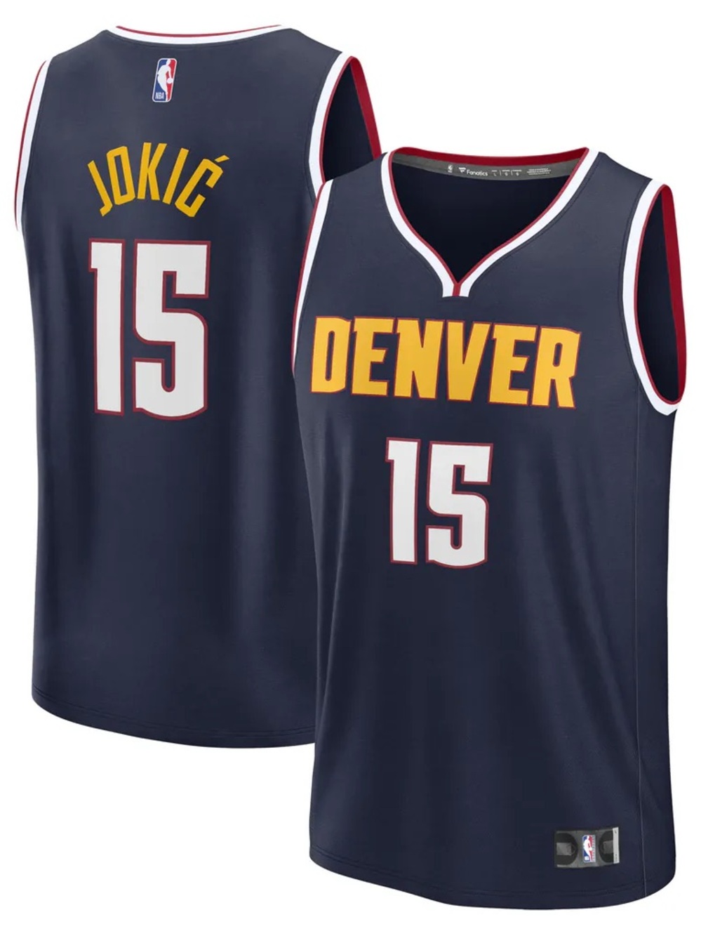 Nikola Jokic Denver Nuggets Fanatics Fast Break Replica Jersey